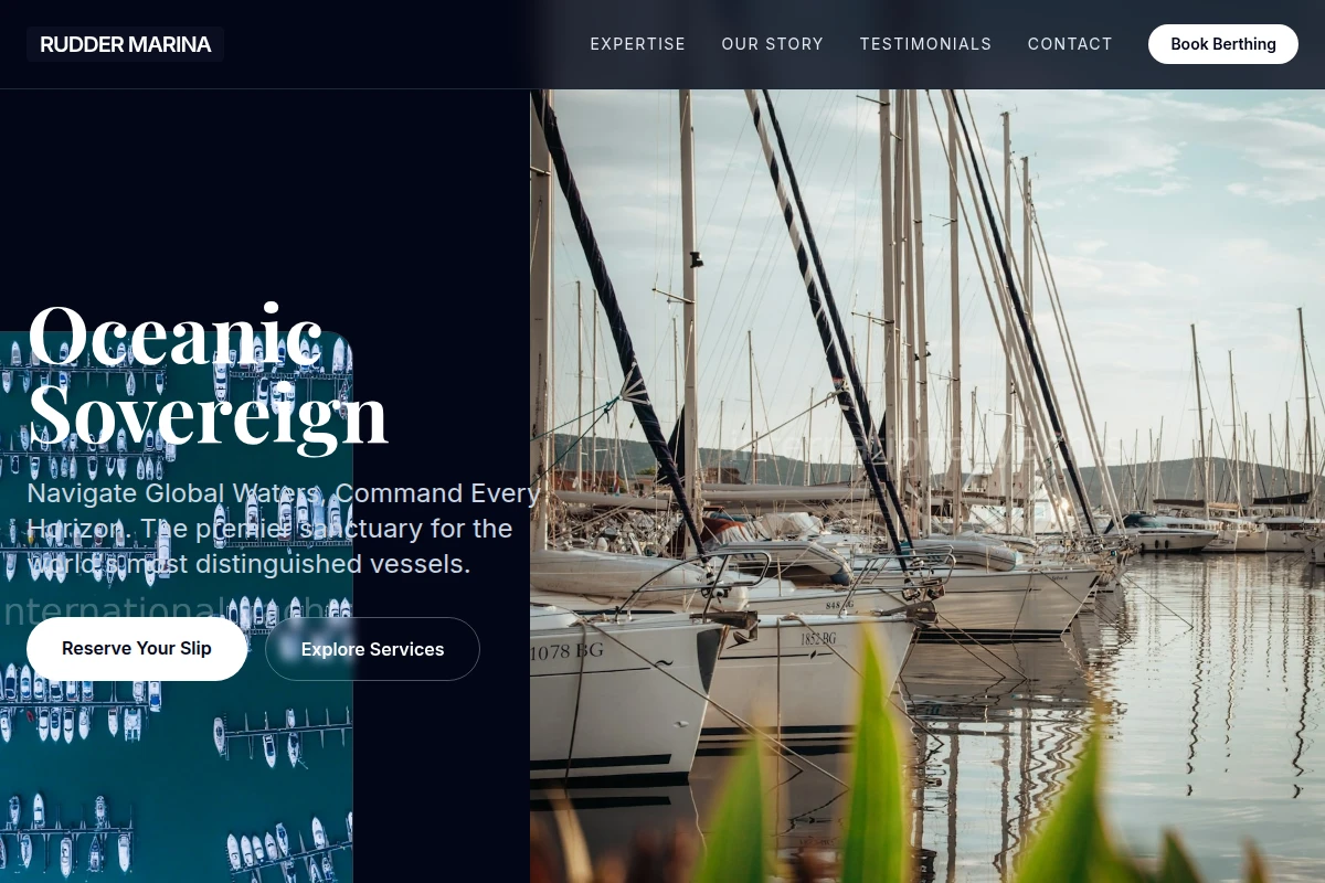 Rudder Marina