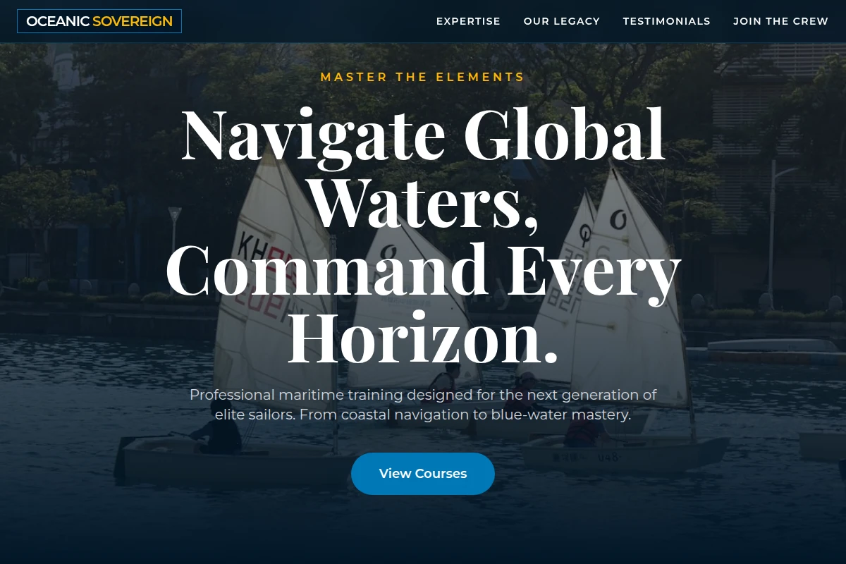 Helm Sailing School