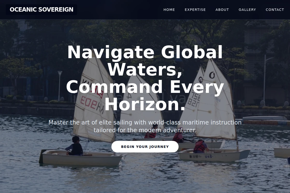 Charter Sailing School