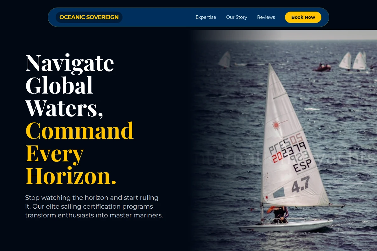 Charter Sailing School