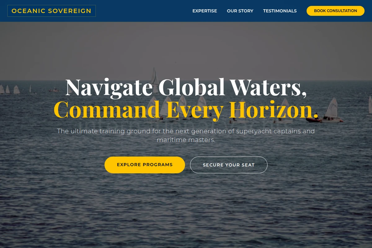 Superyacht Sailing School