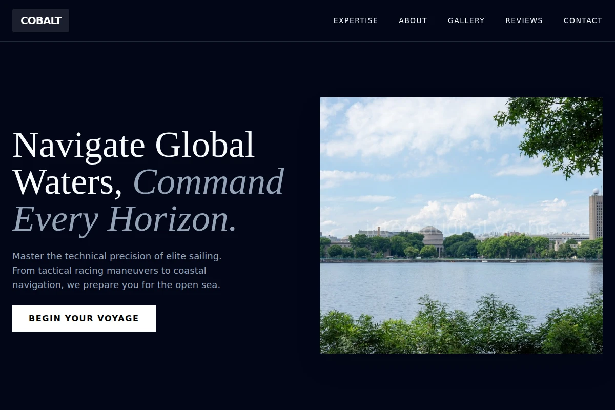 Cobalt Sailing School