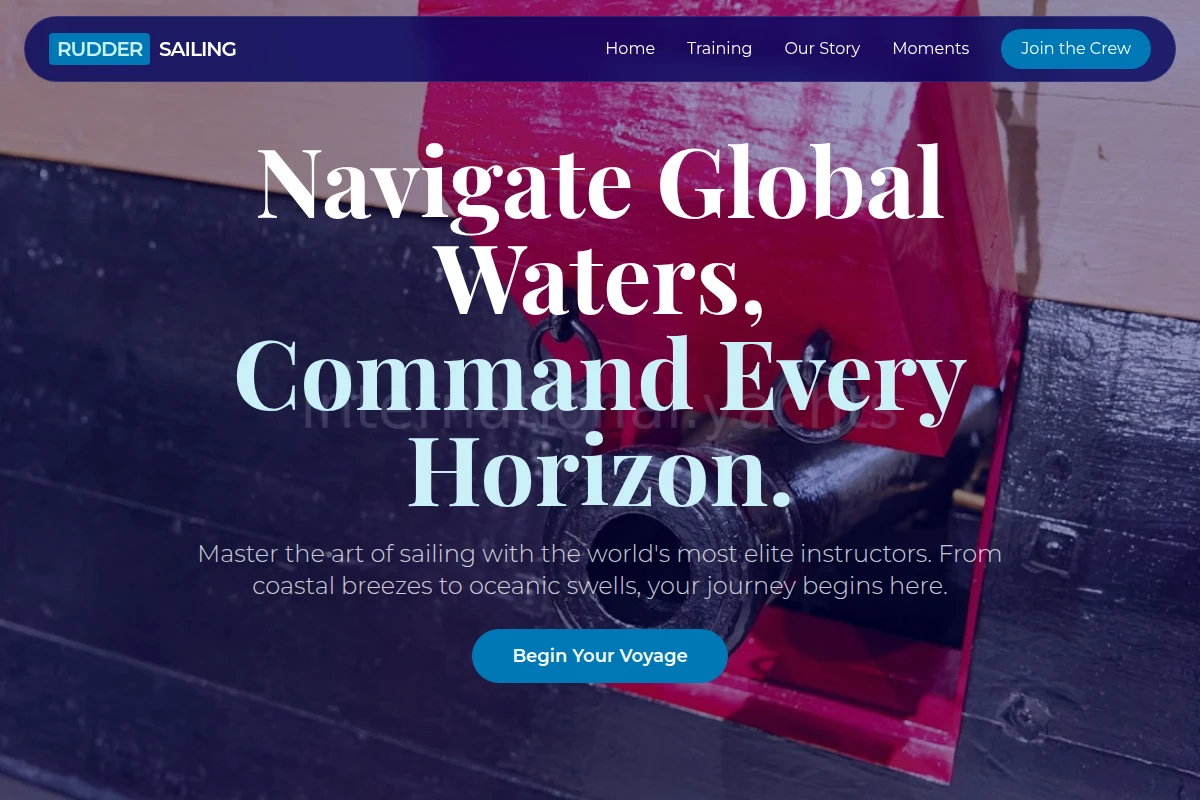 Rudder Sailing School