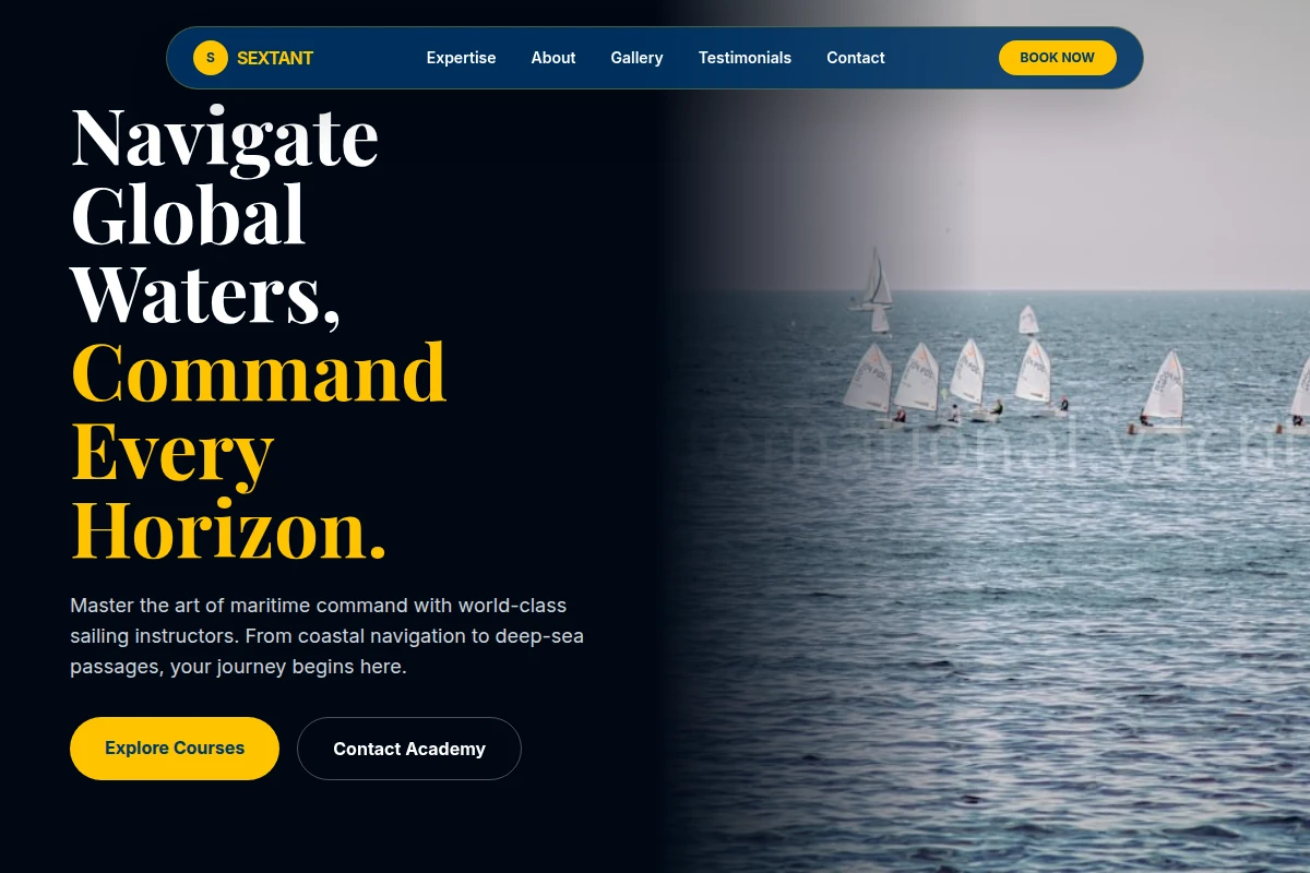 Sextant Sailing School