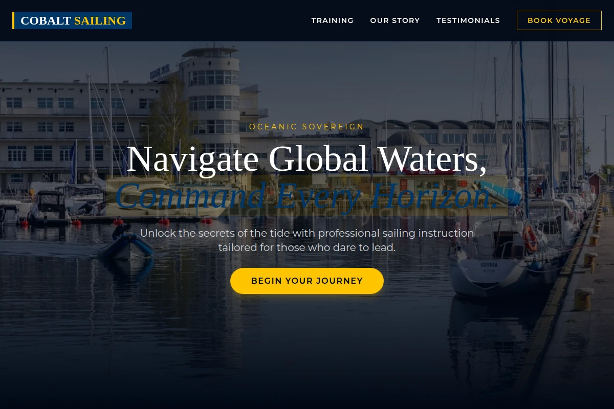 Cobalt Sailing School