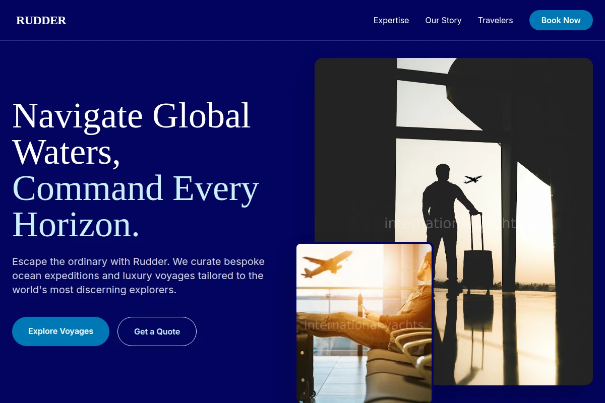 Rudder Travel Booking