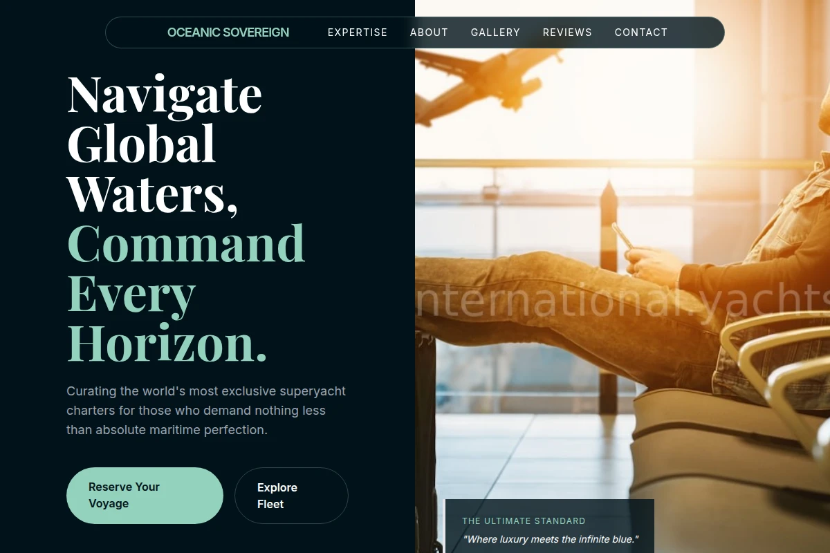 Superyacht Travel Booking