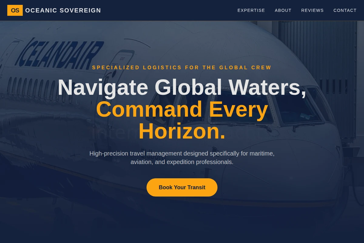 Crew Travel Booking