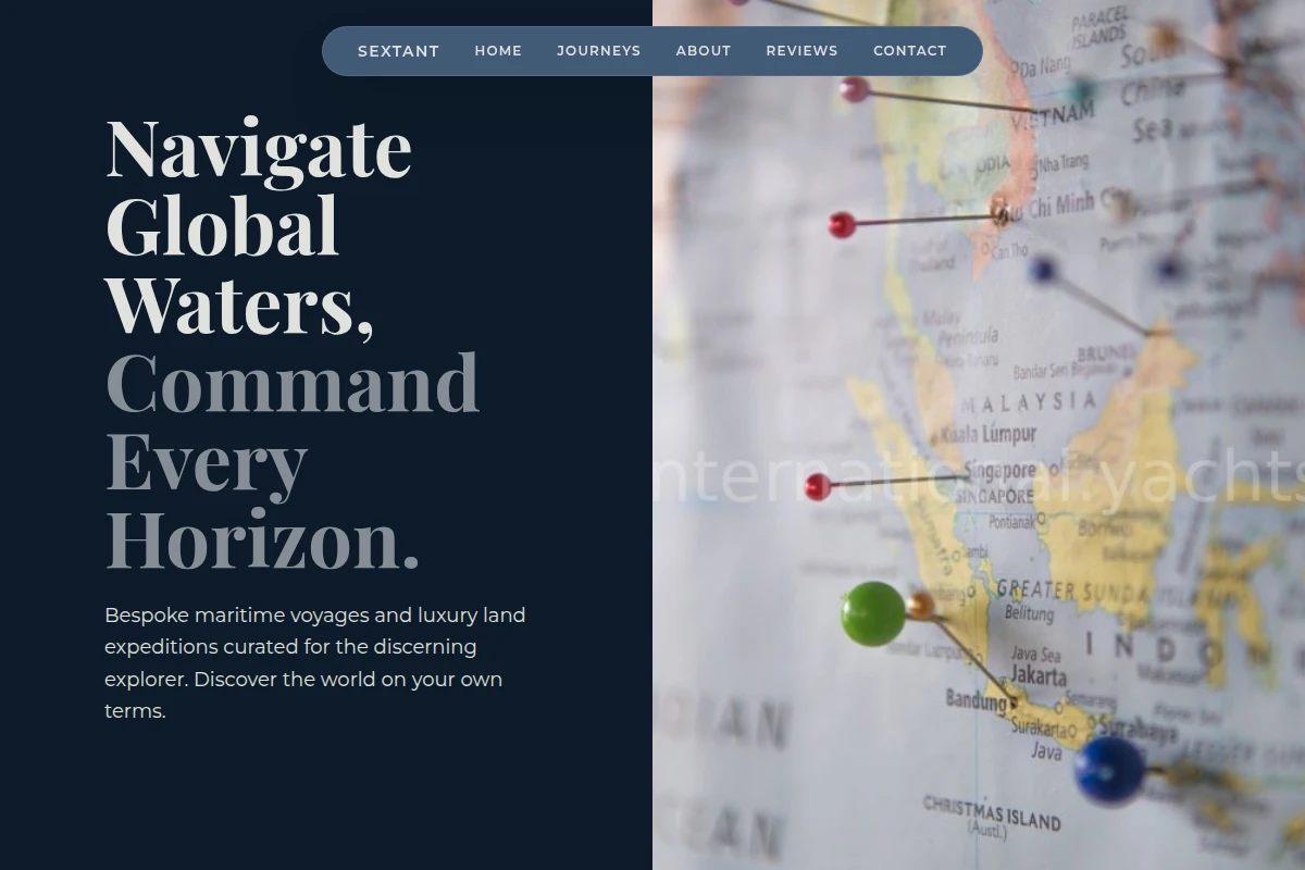 Sextant Travel Booking