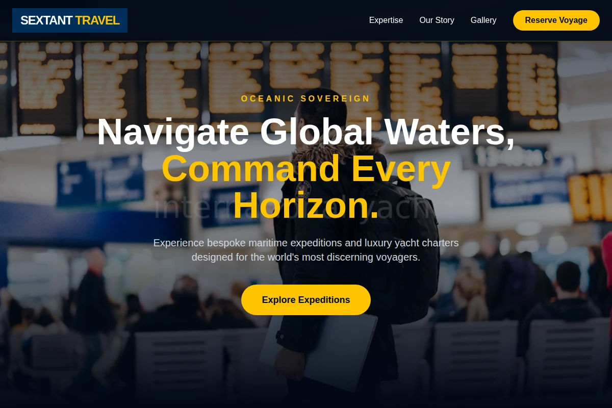 Sextant Travel Booking